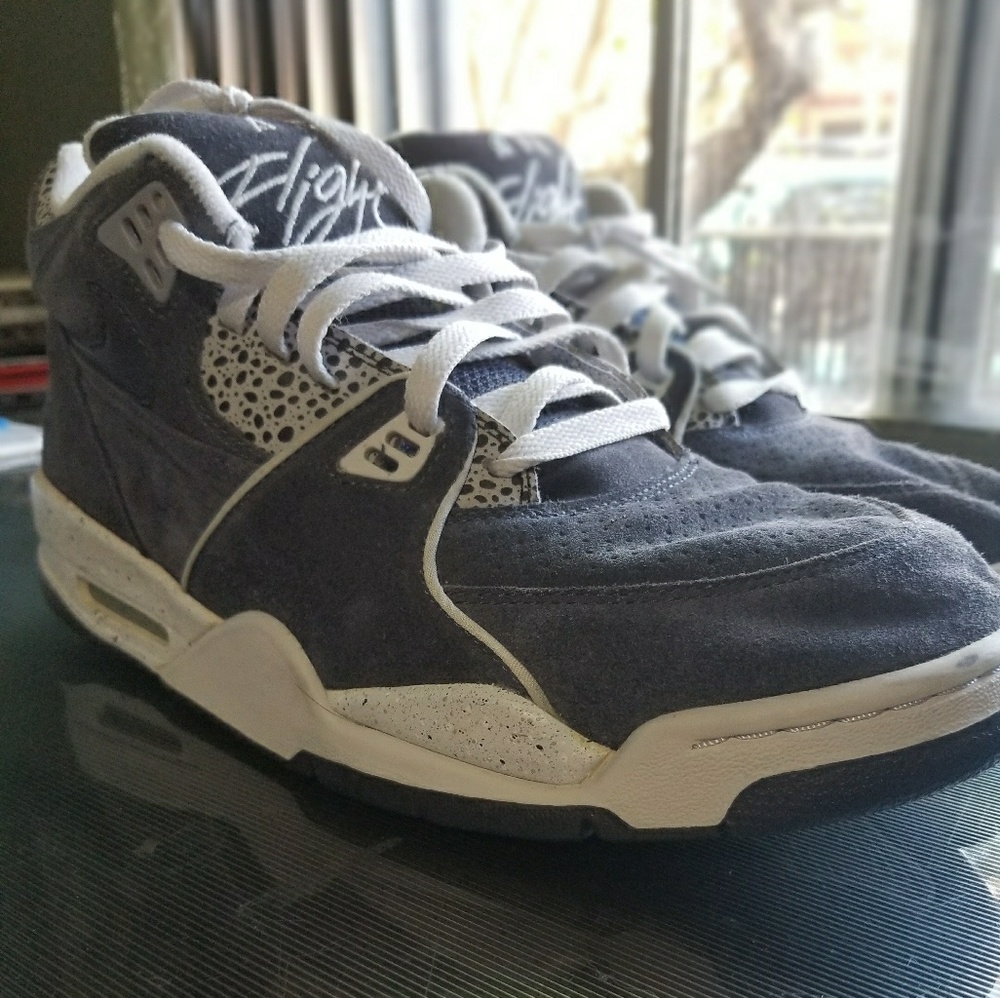 Nike air flight 89 denim and safari retro